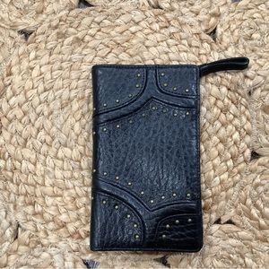 Vintage Kenneth Cole pebbled leather wallet